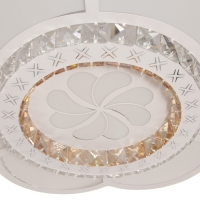 Люстра с ПДУ "Гранде" LED 160Вт 3000-6000К белый 50х50х9 см BayerLux