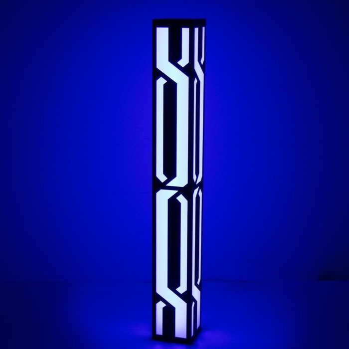 Торшер  Торшер "Рондо" LED 20Вт RGB пульт ДУ черный