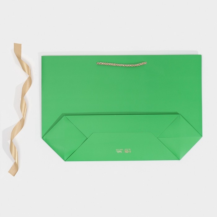 Пакет подарочный новогодний «Happines», 30 х 27.5 х 12 см, Новый год Пакет подарочный новогодний «Happines», 30 х 27.5 х 12 см, Новый год