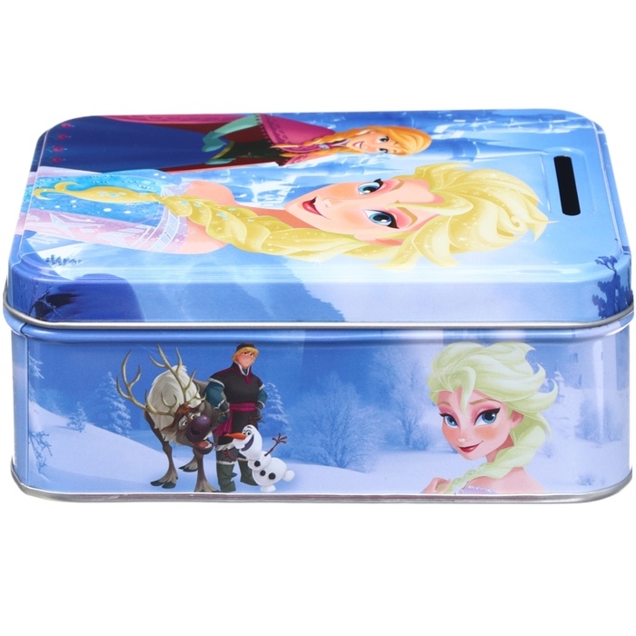 Копилка 14х10х5.8 см, металл, Холодное сердце Копилка 14х10х5.8 см, металл, Холодное сердце