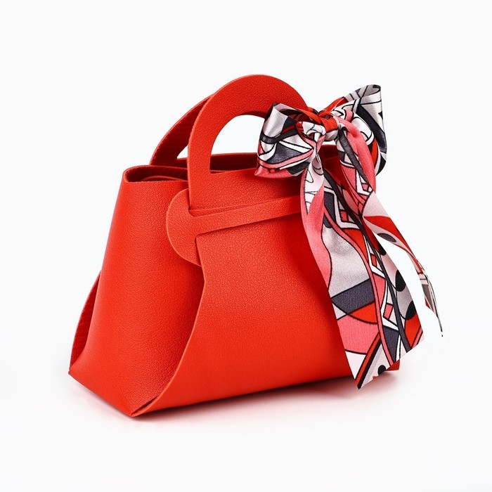 Сумочка подарочная «Красная», 12 х 13 х 5.5 см Сумочка подарочная «Красная», 12 х 13 х 5.5 см