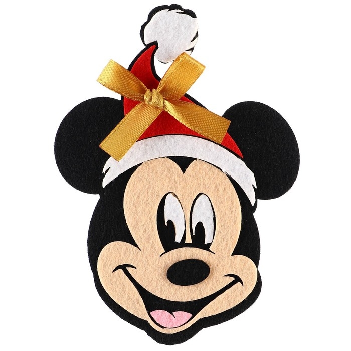 Набор для творчества на Новый год Набор для творчества на Новый год "Подвеска из фетра", Микки Маус