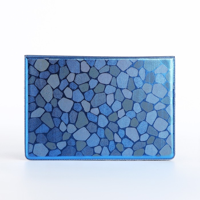 Обложка для паспорта, цвет синий Обложка для паспорта, цвет синий