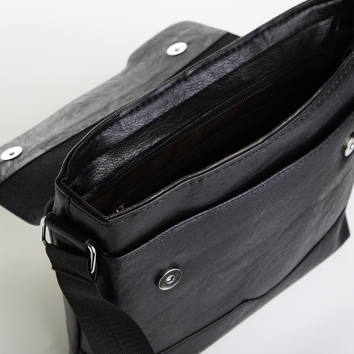 Сумка мужская, цвет чёрный Сумка мужская, цвет чёрный