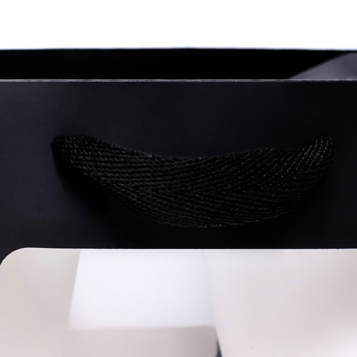 Пакет подарочный, крафт, с окном, «Черный», 15 х 15 х 15 см Пакет подарочный, крафт, с окном, «Черный», 15 х 15 х 15 см