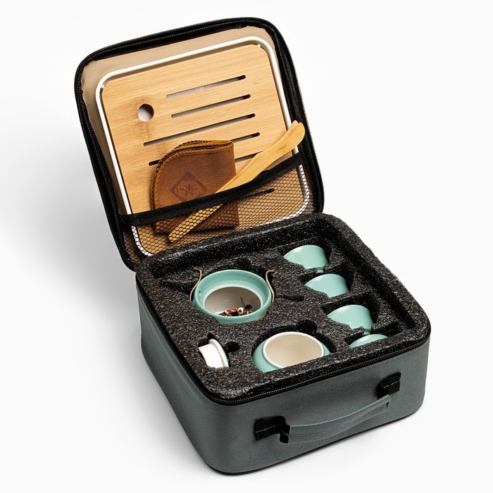 Набор для чайной церемонии 10 предметов, на 4 персоны, чашка 40 мл, чайник 200 мл Набор для чайной церемонии 10 предметов, на 4 персоны, чашка 40 мл, чайник 200 мл