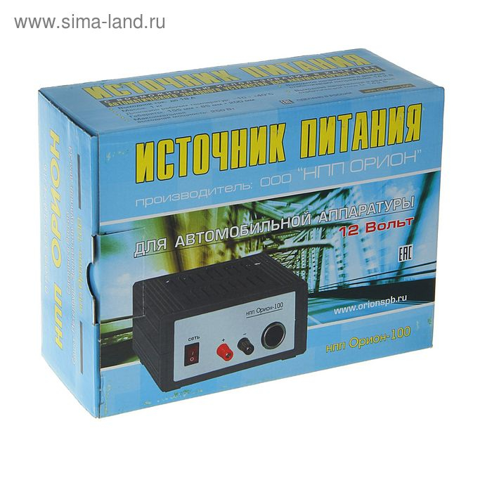 Зарядное устройство АКБ  Зарядное устройство АКБ "Вымпел-100", 18 А, 12 В