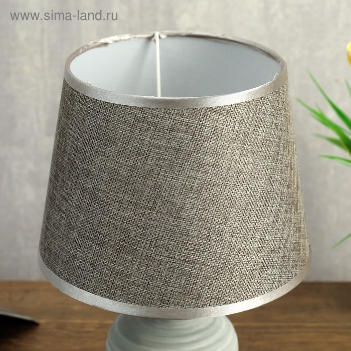 Лампа настольная 320617/1 E14 40Вт серый 19,5х19,5х32 см RISALUX