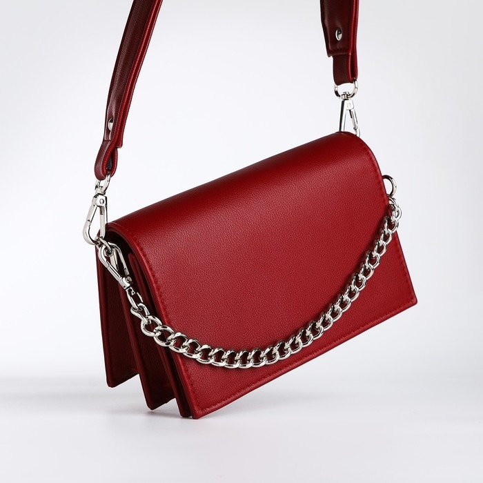 Сумка женская TEXTURA, мессенджер, маленький размер, цвет бордовый Сумка женская TEXTURA, мессенджер, маленький размер, цвет бордовый