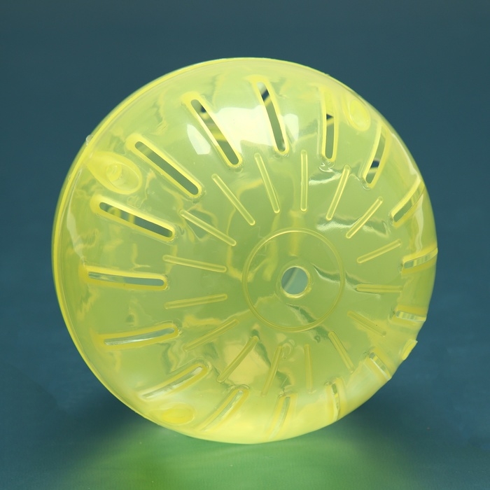 Шар для грызунов 10 см, жёлтый Шар для грызунов 10 см, жёлтый