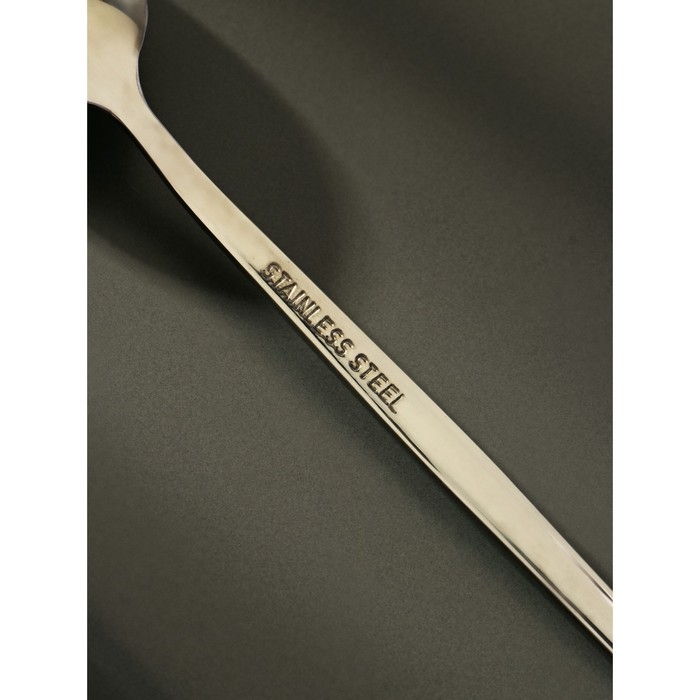 Ложка чайная из нержавеющей стали Magistro «Блинк», длина 14,5 см, цвет серебряный Ложка чайная из нержавеющей стали Magistro «Блинк», длина 14,5 см, цвет серебряный