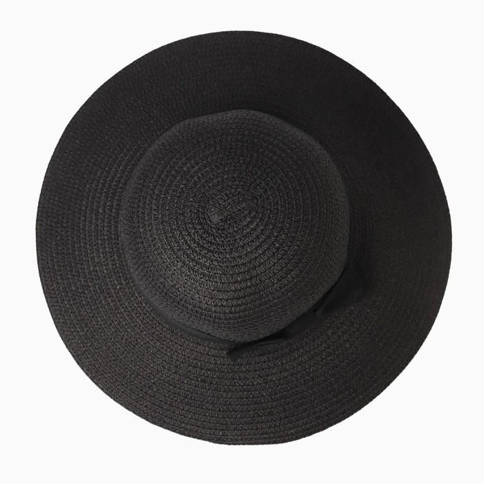 Шляпа женская MINAKU Шляпа женская MINAKU "Beach", размер 56-58, цвет черный