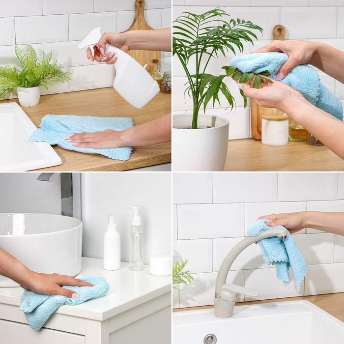 Салфетка микрофибра Raccoon «Нега», 30×30 см, картонный конверт Салфетка микрофибра Raccoon «Нега», 30×30 см, картонный конверт