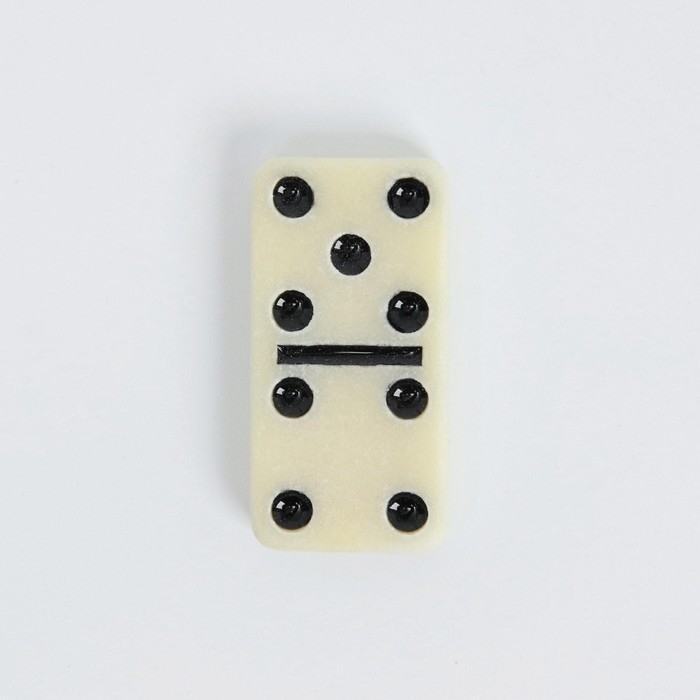 Домино Домино "Форкас", 9 х 15 см, костяшка 4 х 2 см, черное