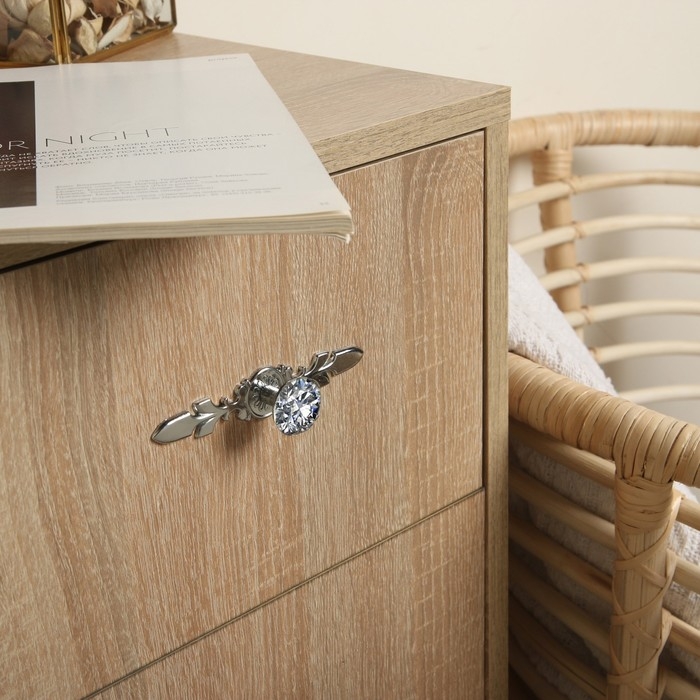 Ручка кнопка CAPPIO, d=20, L=120 мм, цвет хром Ручка кнопка CAPPIO, d=20, L=120 мм, цвет хром