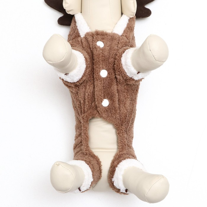 Новогодний костюм  Новогодний костюм "Олень",  S (ДС 20, ОГ 32 см), коричневый