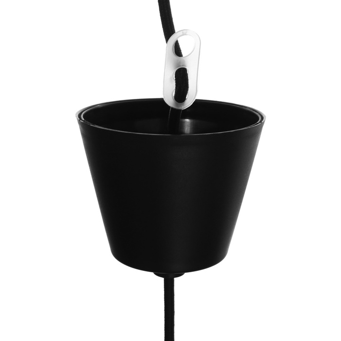 Светильник BayerLux Подвес E27 1х60Вт черный 3х3х100 см Светильник BayerLux Подвес E27 1х60Вт черный 3х3х100 см