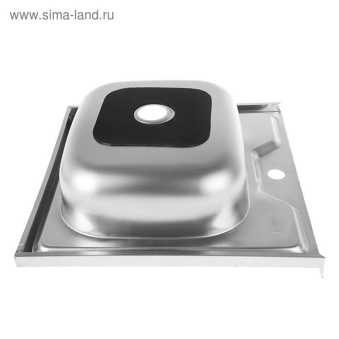 Мойка кухонная Accoona AD5050, накладная, толщина 0.4 мм, 500х500х140 мм, матовая Мойка кухонная Accoona AD5050, накладная, толщина 0.4 мм, 500х500х140 мм, матовая