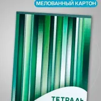 Набор тетрадей, 96 листов в клетку, Calligrata &laquo;Яркие полосы&raquo;, серые листы, 4 штуки