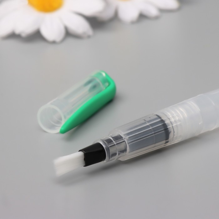 Кисть для туши и краски размер 0,5х1 см нейлон 1,5х1,5х18,8 см Кисть для туши и краски размер 0,5х1 см нейлон 1,5х1,5х18,8 см