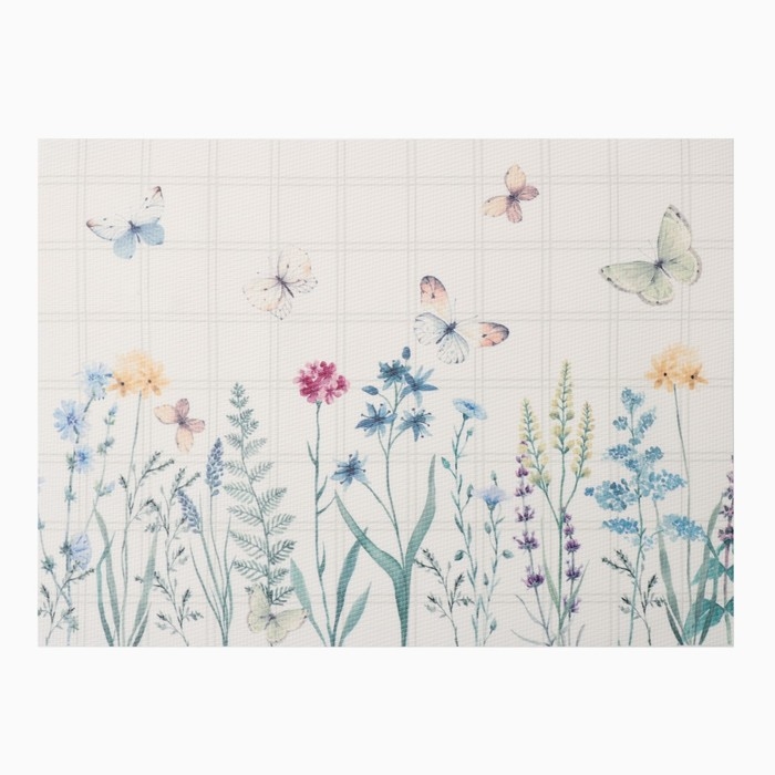 Салфетка на стол Доляна "Бабочки" 40*29см