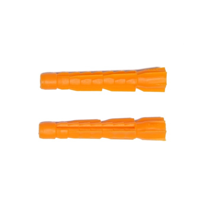 Дюбель ТУНДРА, универсальный, без бортика, полипропиленовый, 6x42 мм, 1000 шт Дюбель ТУНДРА, универсальный, без бортика, полипропиленовый, 6x42 мм, 1000 шт