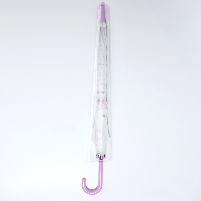 Зонт - трость полуавтоматический «Цветы», 8 спиц, R = 45/55 см, D = 110 см, цвет МИКС Зонт - трость полуавтоматический «Цветы», 8 спиц, R = 45/55 см, D = 110 см, цвет МИКС