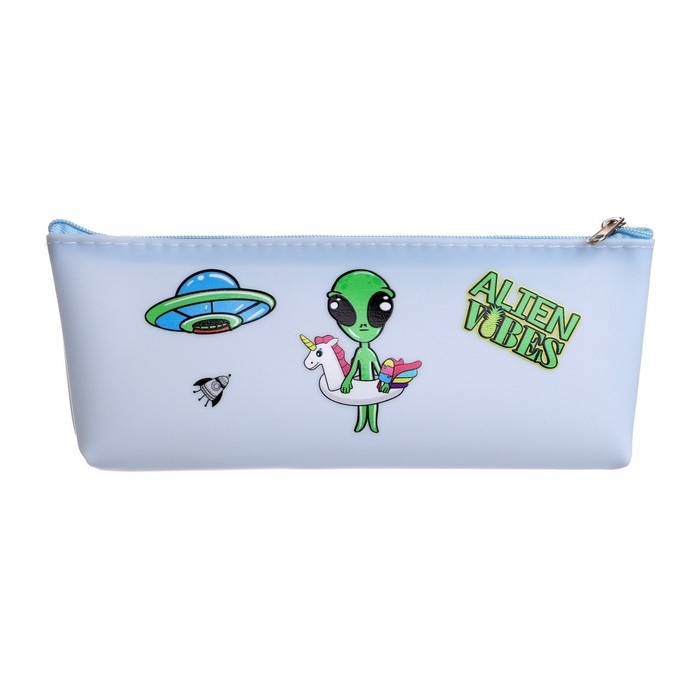 Пенал школьный на молнии Пенал школьный на молнии "Инопланетянин", МИКС