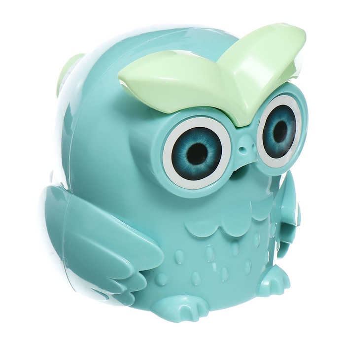 Точилка механическая с контейнером Сова Зеленая Точилка механическая с контейнером Сова Зеленая