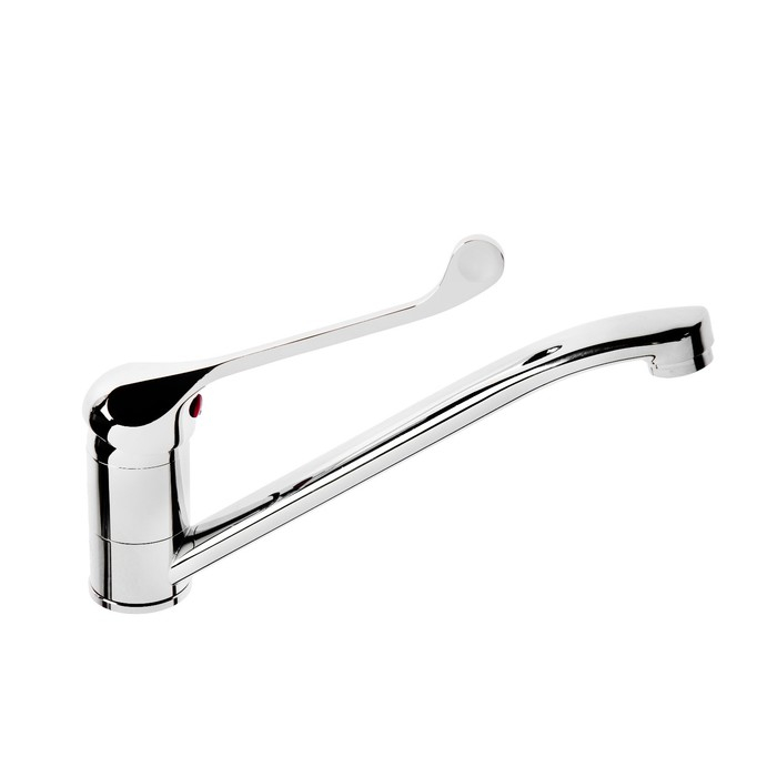 Смеситель для кухни  Смеситель для кухни "ЦС-СМ" ЭП401005, однорычажный, хирургический, на шпильке, хром