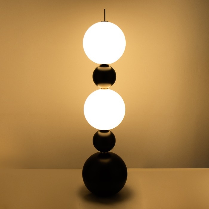 Торшер  Торшер "Балби " LED 18Вт 4000К черный 40х40х158см