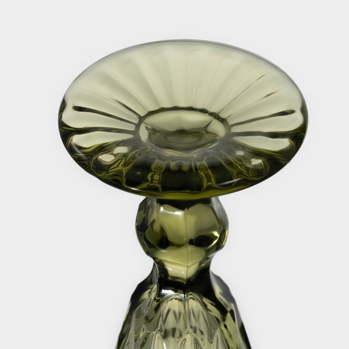 Набор бокалов из стекла для шампанского Magistro «Круиз», 160 мл, 7×20 см, 6 шт, цвет зелёный Набор бокалов из стекла для шампанского Magistro «Круиз», 160 мл, 7×20 см, 6 шт, цвет зелёный