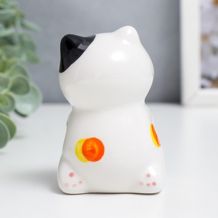 Сувенир керамика Сувенир керамика "Манэки-нэко - радость" МИКС 5х5х8,5 см