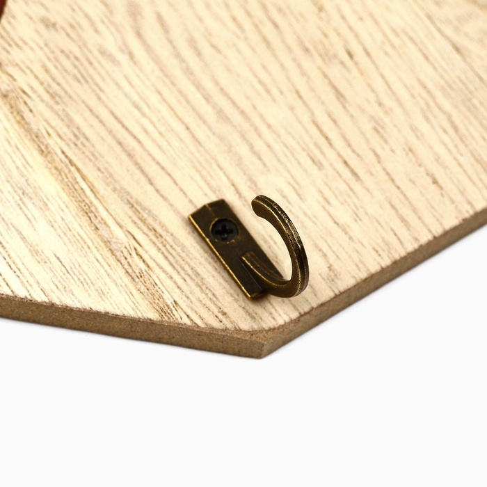 Ключница настенная «Sweet home», цвет молочный, 20 х 14 см Ключница настенная «Sweet home», цвет молочный, 20 х 14 см