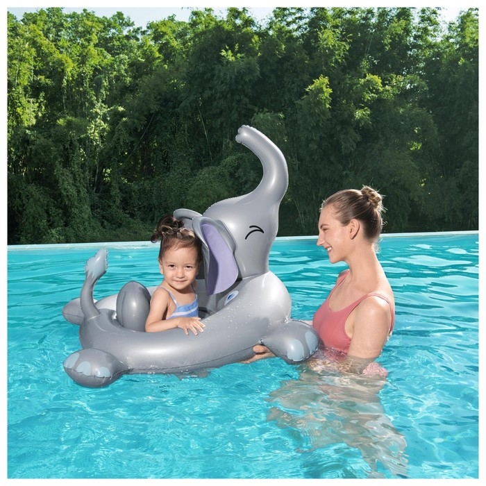 Лодочка надувная Funspeakers Elephant Baby Boat, 96.5 х 84 см, со встроенным динамиком, 34152 Лодочка надувная Funspeakers Elephant Baby Boat, 96.5 х 84 см, со встроенным динамиком, 34152