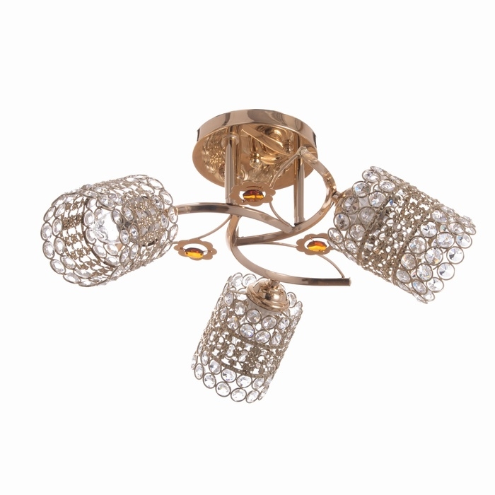 Люстра Люстра "Берти" 3х40Вт Е27 золото МОДЕЛЬ: 2612376