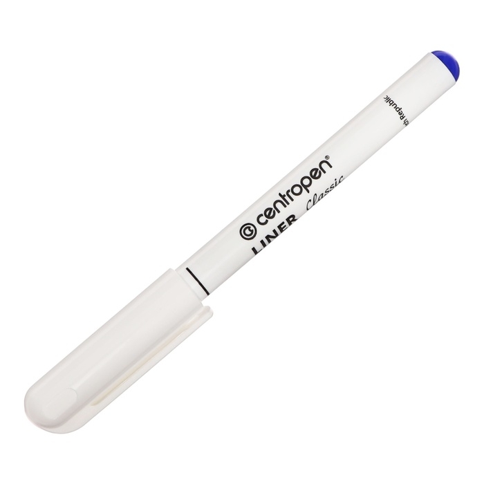 Ручка капиллярная, 0.8 мм, Centropen 2811/06, линия 0,3 мм, цвет синий, длина письма 1500 м Ручка капиллярная, 0.8 мм, Centropen 2811/06, линия 0,3 мм, цвет синий, длина письма 1500 м