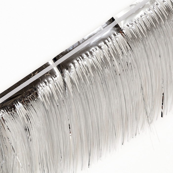 Гирлянда «Дождик» с липкой лентой, 2 метра, цвет серебристый Гирлянда «Дождик» с липкой лентой, 2 метра, цвет серебристый