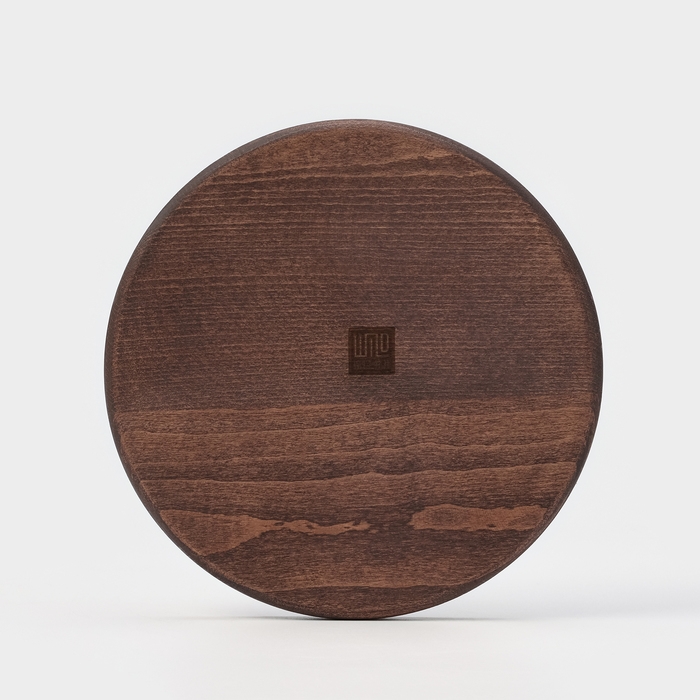 Доска для подачи c кровостоком Wild Kitchen «Круг», d=20 см, тёмный бук Доска для подачи c кровостоком Wild Kitchen «Круг», d=20 см, тёмный бук