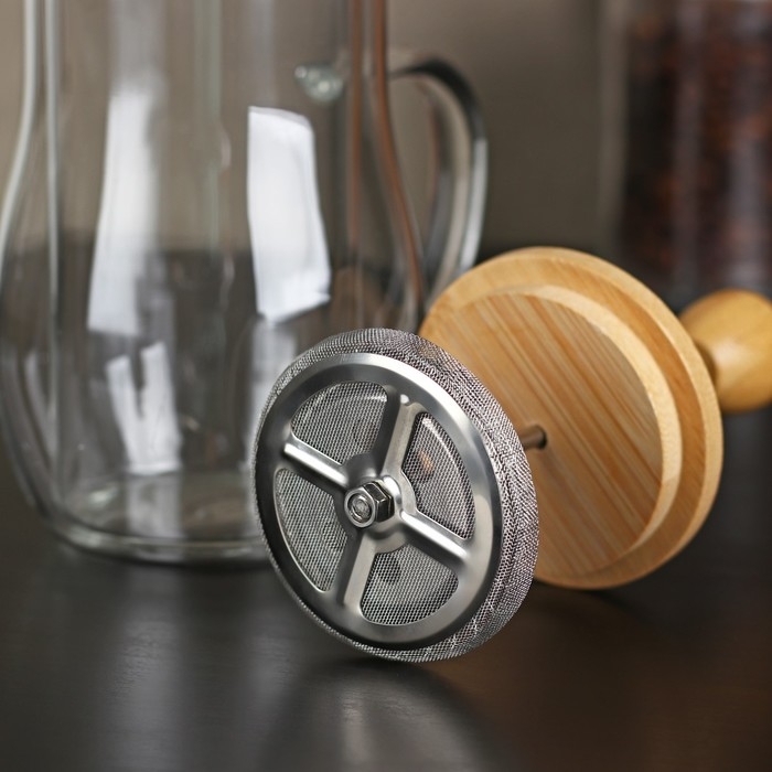 Чайник заварочный френч - пресс «Гуру», 400 мл Чайник заварочный френч - пресс «Гуру», 400 мл