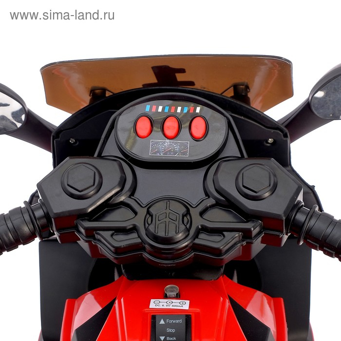 Детский электромобиль «Спортбайк», цвет красный Детский электромобиль «Спортбайк», цвет красный