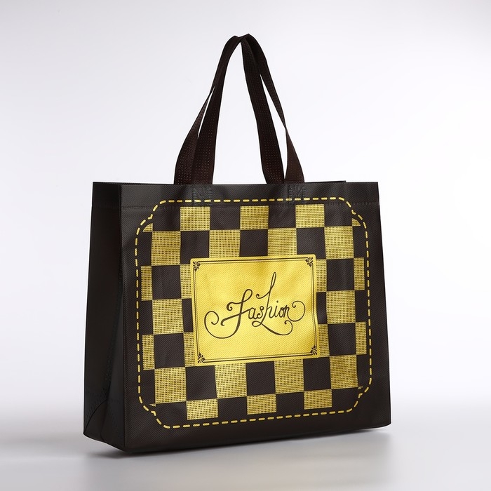 Сумка хозяйственная без застёжки, цвет коричневый Сумка хозяйственная без застёжки, цвет коричневый