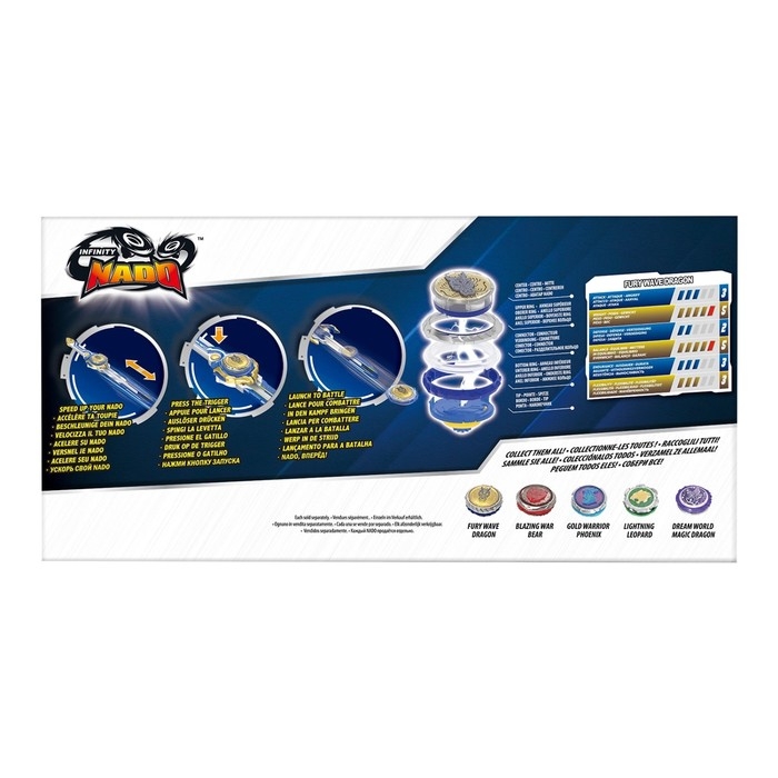 Волчок «Эпик Лончер» Инфинити Надо, с очками Волчок «Эпик Лончер» Инфинити Надо, с очками