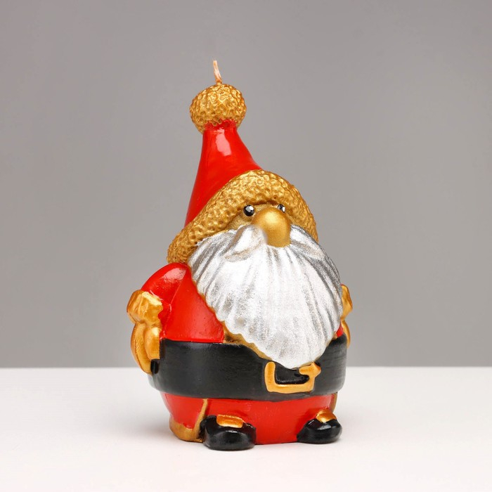 Свеча декоративная "Санта", 12х8,6х7,4 см