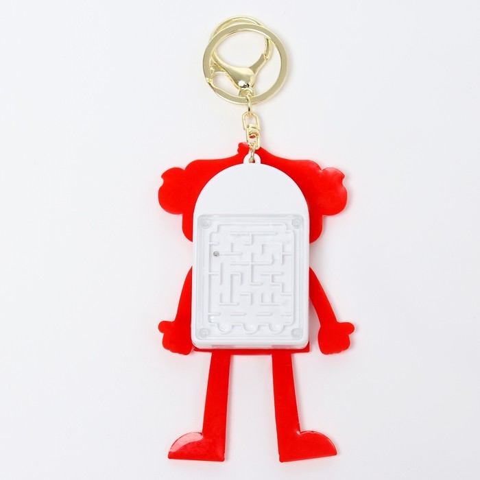 Головоломка-лабиринт «Обезьянка» с калькулятором, на брелоке, цвета МИКС Головоломка-лабиринт «Обезьянка» с калькулятором, на брелоке, цвета МИКС