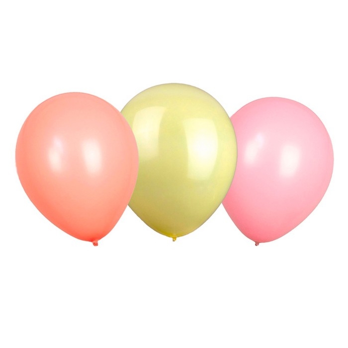 Шар латексный 12" &laquo;Нежность&raquo;, набор 15 шт., МИКС