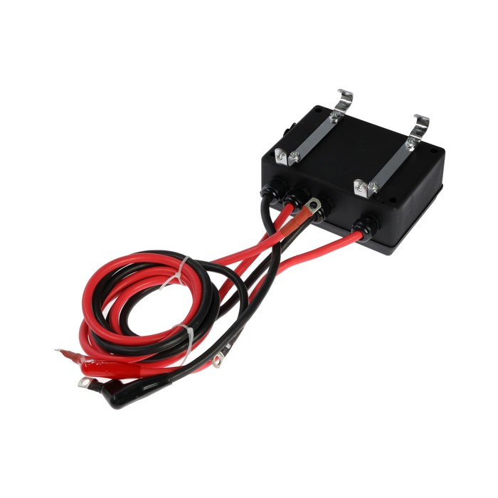 Лебедка электрическая ТУНДРА, 12/24V, 5000 lb (2.3 т), 2.7 л.с., до 8.5 м/мин, 7.2 мм х 24 м Лебедка электрическая ТУНДРА, 12/24V, 5000 lb (2.3 т), 2.7 л.с., до 8.5 м/мин, 7.2 мм х 24 м