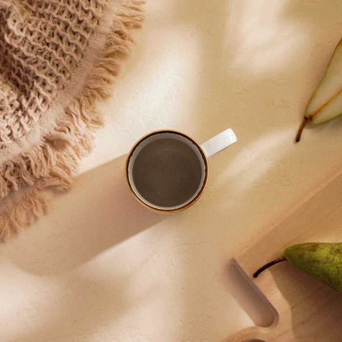 Кружка фарфоровая SL Home &laquo;Волна в камне&raquo;, 350 мл, цвет белый