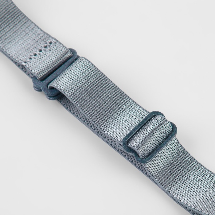 Бретели текстильные, 1,5 см, 37 см, пара, цвет серый Бретели текстильные, 1,5 см, 37 см, пара, цвет серый