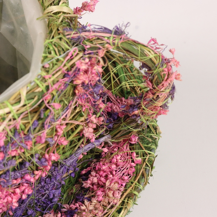 Кашпо, 19 х 19 х 11 см, трава Кашпо, 19 х 19 х 11 см, трава